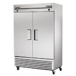True T-49DT-HC - Refrigerator/Freezer, two-section, (2) solid doors, stainless steel front
